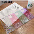 For Samsung Galaxy Note 10 Plus Case Glitter Silicone Soft Back Covers Starry Sky String Glitter Transparent Space Stars Moon Samsung Note10 Plus Back Cover.