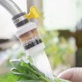 Mini Medical Stone Magnetization 6 Layer Water Purifier for Household Kitchen Tap. 