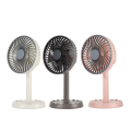 JYSUPER JY-2218 Rechargeable Table Fan Portable Mini Moving Fan Adjustable Fan DC Table Fan. 