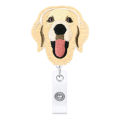 Cartoon Retractable Nurse Badge Reel Clip Badge Holder Students Doctor ID Card Holder Cute Felt. 