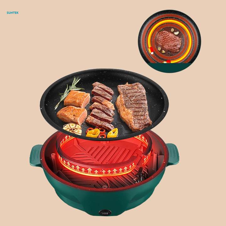 Electric%20Grill%20110V%20Party%20Multifunctional%20Electric%20Baking%20Tray%20Indoor%20-%20Image%207