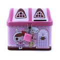 Money Boxes Metal House Shape Piggy Bank Coin Safe Storage Box.