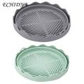 Silicone Fryer Liner 2pcs Silicone Fryer Liner Round Foldable Food Grade Bpa Free Heat Resistant Dishwasher Safe Reusable Oven Baking Tray Basket Bowl Kitchen Supplies Non-stick Fryer Liner. 