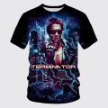 Terminator T-shirts movie 3D printed streetwear men women casual fashion oversized short sleeve t shirt kids tees tops clothing. 