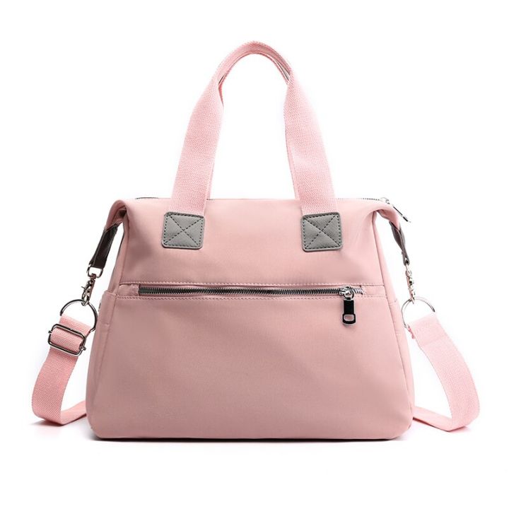 Large%20Capacity%20Handbags%20Casual%20Messenger%20Bag%20pink%20multi%20pock%20Travel%20Waterproof%20Crossbody%20Bags%20For%20Women%20Top-handle%20Shoulder%20Tote%20-%20Image%204