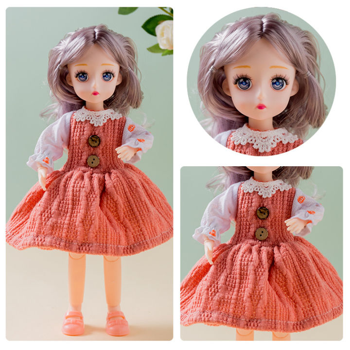 30%20cm%20Sweet%20Barbie%20Doll%20Set%20Gift%20Box%20Dress-up%206%20Points%20BJD%20Doll%20with%20Music%20Girl%20-%20Image%206