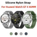 22mm Nylon Strap For Huawei Watch GT 4 46MM Official Sports Silicone Wristband Bracelet Huawei Watch GT4 Smart Watch Accessories. 