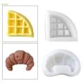 Silicone epoxy Resin Casting Fondant Jewelry Making Tool 3 Baking for Epoxy Resin Crafting Clay Muffin , 9.3x9x3.7cm Waffles. 