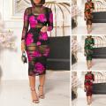 3ocs/set Set Women Dress Set Black Tank Top Skirt Floral Printed Dress Three-piece Set Elegant Transparent Mesh Dress.