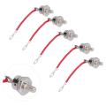 5 Pcs Rectifier Diode 1200V 40A Heat Dissipation Forward Silicon Power ZX40‑12.