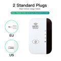TIMACK® 300Mbps WIFI RE-PEATER For Home/Office Wireless Rep-eater 2.4G Router Wifi Range Extender Wi-Fi Signal Amplifier 802.11N Network Card Adapter for PC.