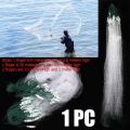Fishing Net Single Mesh Nylon Durable Float Trap Monofilament Gill Net Fishing Accessories For Hand Casting P0H7.