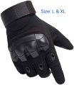 Military Grade Tactical Gloves for Bike Riding And Multipurpose Uses (Heavy Duty Full Finger Protective Sports Gloves- Anti-slip,Breathable and Water Resistant). 