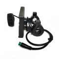 1 PCS Ebike 24V 36V 48V 72V KT LCD3 LCD Display Black Metal+Plastic Electric Bicycle Smart Meter.