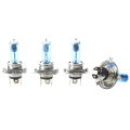 2 Pcs Dc 12V 55W H11 3000K Super Yellow Car Foglight Light Bulb Lamp & 4x Lamps Halogen Bulbs Car Headlights H4 White Light 100W 12V.