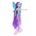 Classic Mermaid Doll Toys Figures With Glittering Tail Wing #C. 