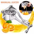 Stainless Steel Manual Hand Press Lemon Juicer Fruit Orange Citrus Juice Tool/Lebu chipa machine. 