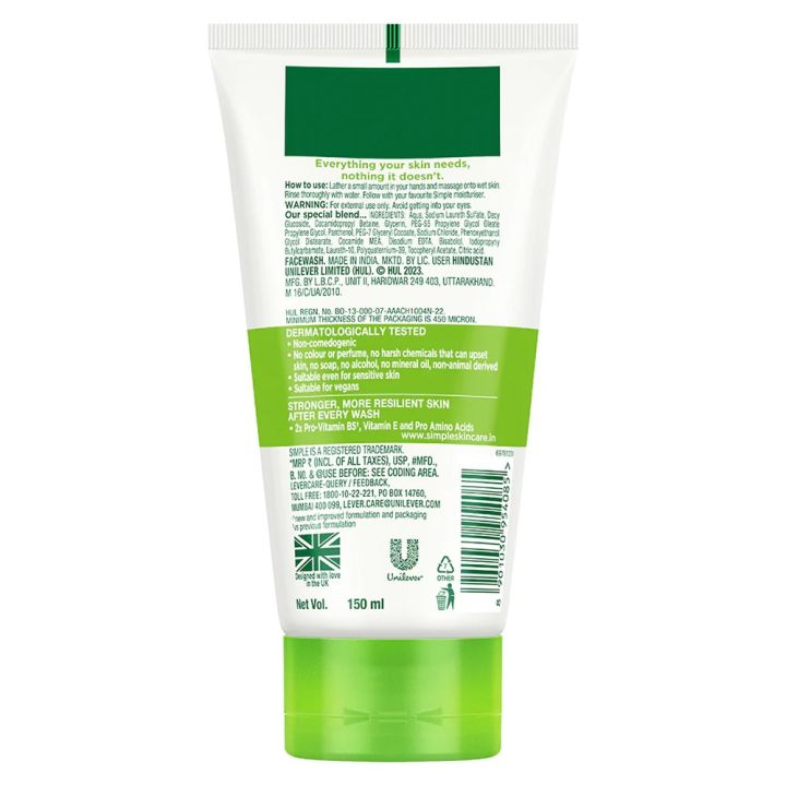 Simple%20Moisturising%20Facial%20Wash%20150ml%20Kind%20to%20Skin%20-%20Image%206