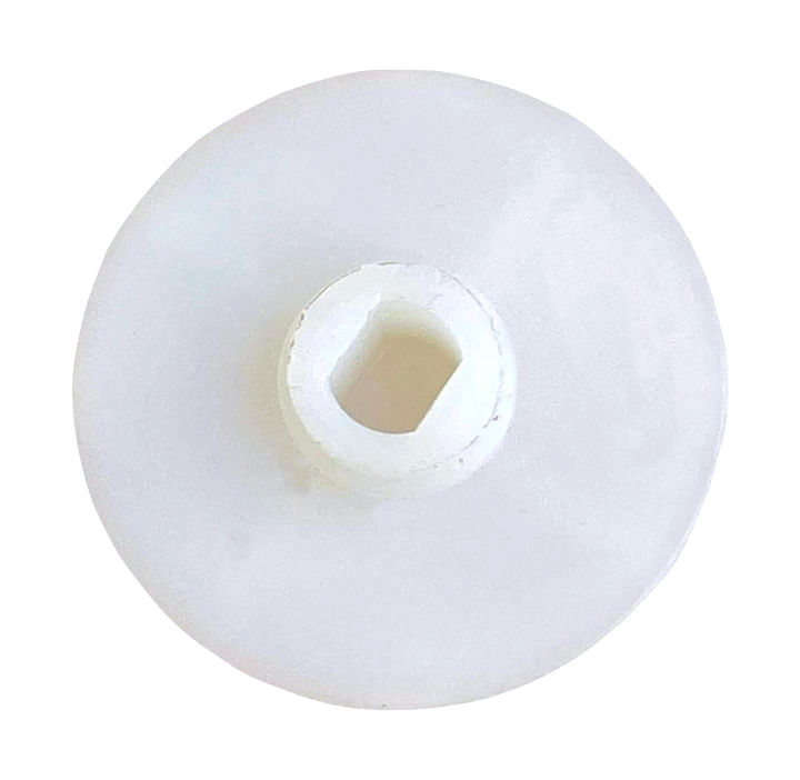 White Plastic Mixer Grinder Motor Coupler 4cm - 1pes