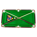 Mini Pool Table - Green. 