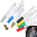 Tire Marker Waterproof Durable White Paint Marker Pen 1 Piece Color. 