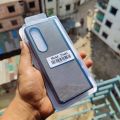 For Samsung Galaxy Z Fold 4 Back Cover Heavy Strong Logo Liquid Silicone Soft Gel Cover Case For Samsung Galaxy Z Fold 4 Phone Back Cove.
