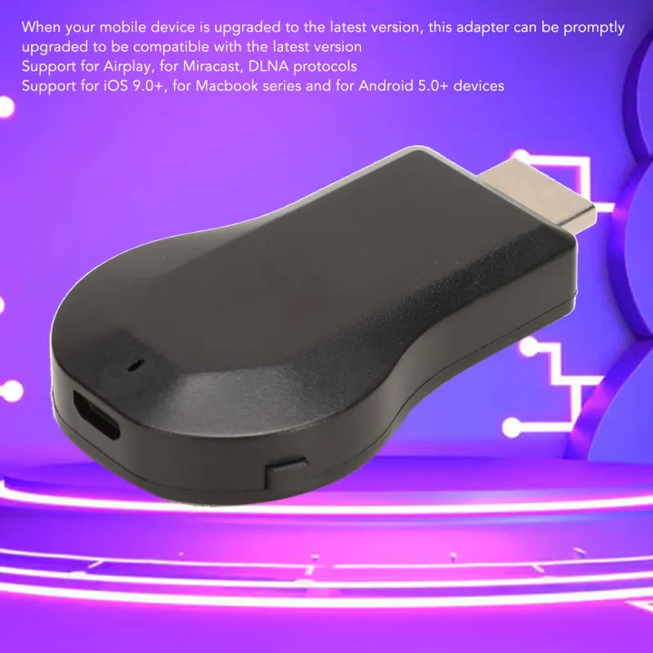 Wireless%20Display%20Adapter,%201080P%20ABS%20WiFi%20Display%20Dongle%20for%20Projector%20-%20Image%204