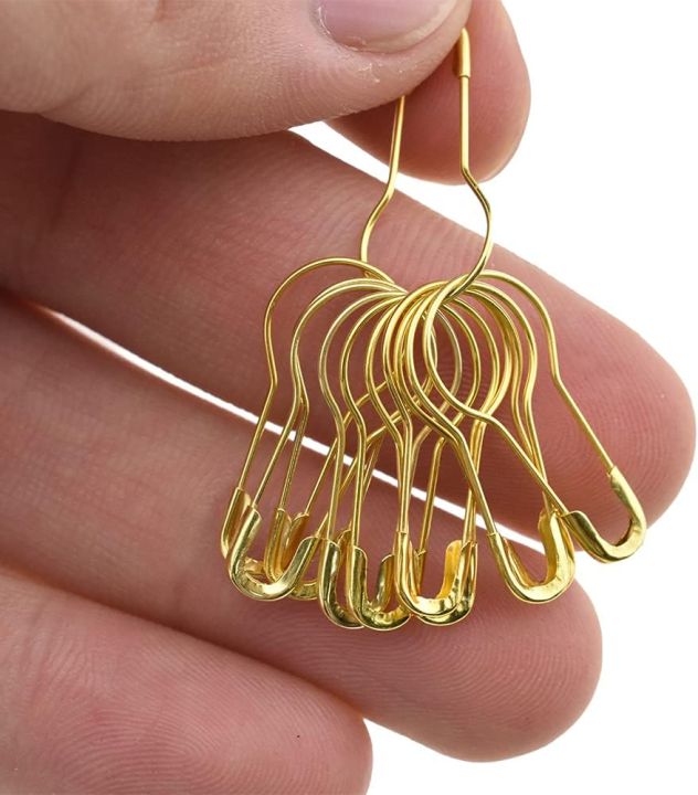 100%20Pieces%20Golden%20Bulb%20Metal%20Gourd%20Safety%20Pins%2022mm%20Length%20hijab%20pin%20l%20Shari%20Pin%20-%20Image%203
