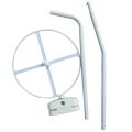 Adjustable Mosquito Net Stand Holder for Baby Crib Cot for Crib Canopy Baby Infant Toddler Bed Dome Cots Accessories. 