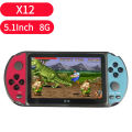 X12 Plus Handheld Game Console 10000 Games 7.1inch HD Screen Classic Video Game Player Support TV Output Gift for Kids Adult. 