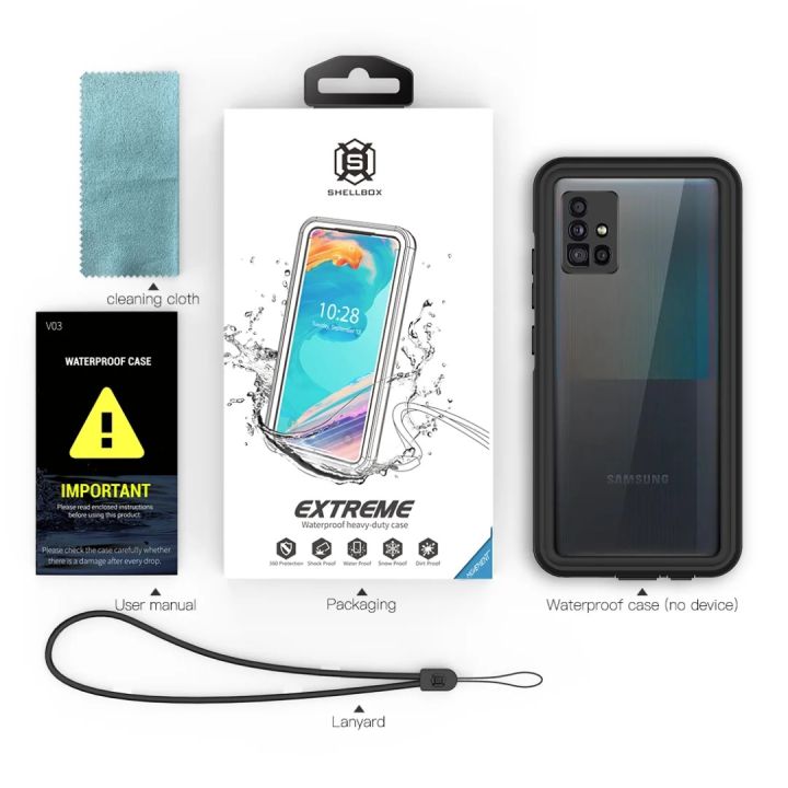 Applicable%20to%20Samsung%20A54%20Red%20Chilli%20Three-Proof%20Mobile%20Phone%20Case%20A3324%20Drop-Resistant%20Transparent%20a01%20All%20Inclusive%20721%20Submersible%20Waterproof%20Shell%205G%20-%20Image%202