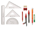 Faber Castell Centroid Mathematical Drawing Instrument Box (Geometry Box).