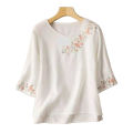 fashion ladies Cotton short sleeve casual girl's print new t-shirt - T Shirt For Women.