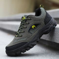 Men's Shoes, Outdoor Hiking Shoes, Autumn New Work Labor Protection Shoes, Fashion Casual Running Sneakers, Cross-border Plus Size. 