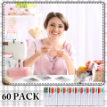 Pre Threaded Needle Kit Personal Needle and Thread Kit Sewing Travel Kit 60 Boxes.