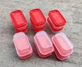 12Pcs Plastic Food Storage Small Box With Lids - 200 Ml - Store Your Food Safely And Conveniently With These Small Plastic Storage Boxes, Complete With Lids. 