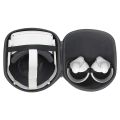 Storage Bag for Oculus Quest 2 VR Headse Travel Carrying Case, Black.
