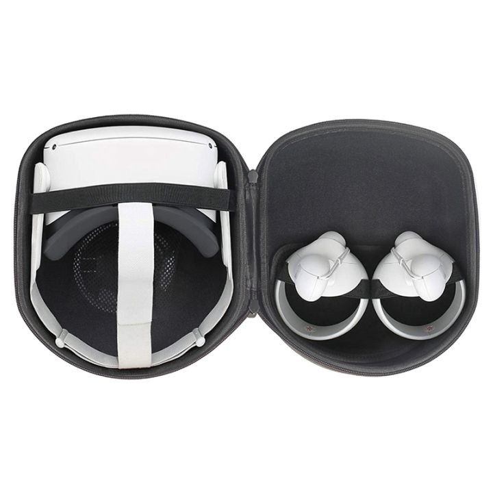 Storage%20Bag%20for%20Oculus%20Quest%202%20VR%20Headse%20Travel%20Carrying%20Case,%20Black%20-%20Image%206