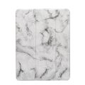 (New)Marble Texture Pattern Horizontal Flip Case for iPad 9.7 , with Three-folding Holder & Pen Slots. 