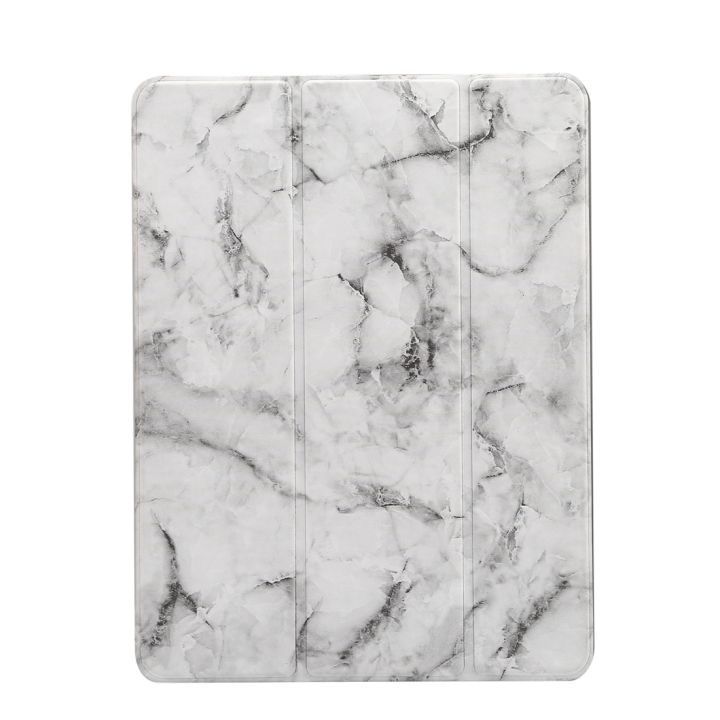 (New)Marble%20Texture%20Pattern%20Horizontal%20Flip%20Case%20for%20iPad%209.7%20,%20with%20Three-folding%20Holder%20&%20Pen%20Slots%20-%20Image%203