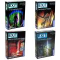 Exit Game The Abandoned Cabin The Haunted Roller Coaster Dead Man on The Orient Express The House of Riddles Card Board Game.