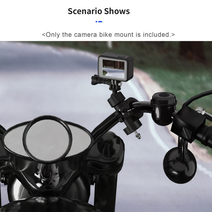 TELESIN%20DJ-HBM-001%20Action%20Camera%20Handlebar%20Mount%20Motorcycle%20Bike%20Mount%20Bicycle%20Holder%20360%C2%B0%20Rotation%2020mm-32mm%20Adjustable%20Diameter%20Replacement%20for%20GoPro%20Hero%209/8/7/6%20-%20Image%208