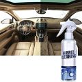 Car Interior Cleaning Agent Ceiling Cleaner,Interior Roof Fabric Flannel Leather Seat Decontamination,Multi-Purpose Cleaning Agent with Rag. 