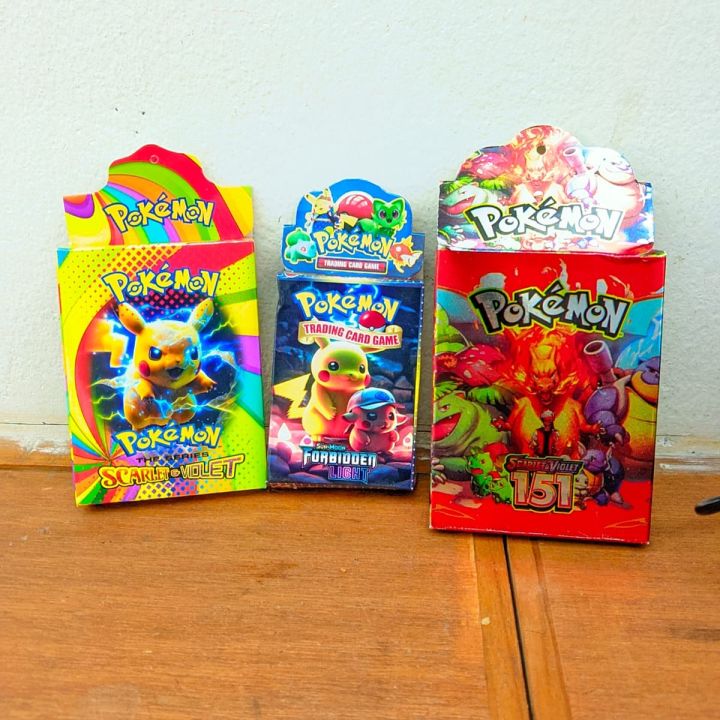 Different style box Pokemon Card XY Series XY Evolution Pack