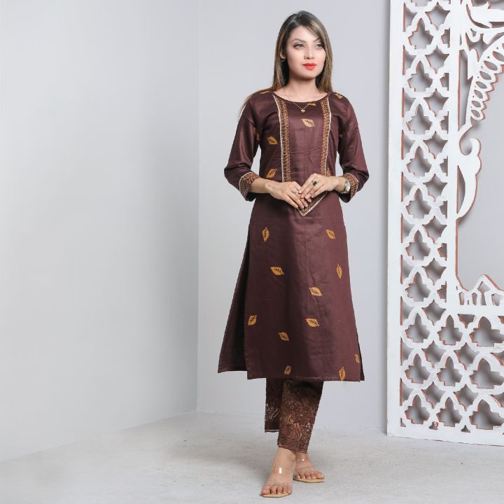 Premium Printed Cotton Kurti For Women -  2987K