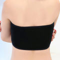 Women Strapless Bras High Stretch Bandeau Bra Breathable Solid Color Seamless Crop S Camisole Comfy Soft Underwear.