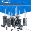 6.3V 10V 16V 25V 35V 50V 400V 450V 1UF 2.2UF 4.7UF 10UF 1000UF 22UF 33UF 47UF 470UF 100UF 220UF Aluminum Electrolytic Capacitor. 