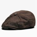 British retro octagonal cap men's cap ladies beret fashion casual hat.