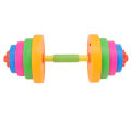 Dumbbell Toy, Plastic Improve Motor Skills Kids Dumbbell Toy for Home. 