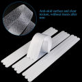12pcs Anti Slip Rubber Bath Mat 20x2cm Transparent Non Slip Shower Strips Flooring Safety Tape Mat PVC Anti Slip Bathroom Strip. 